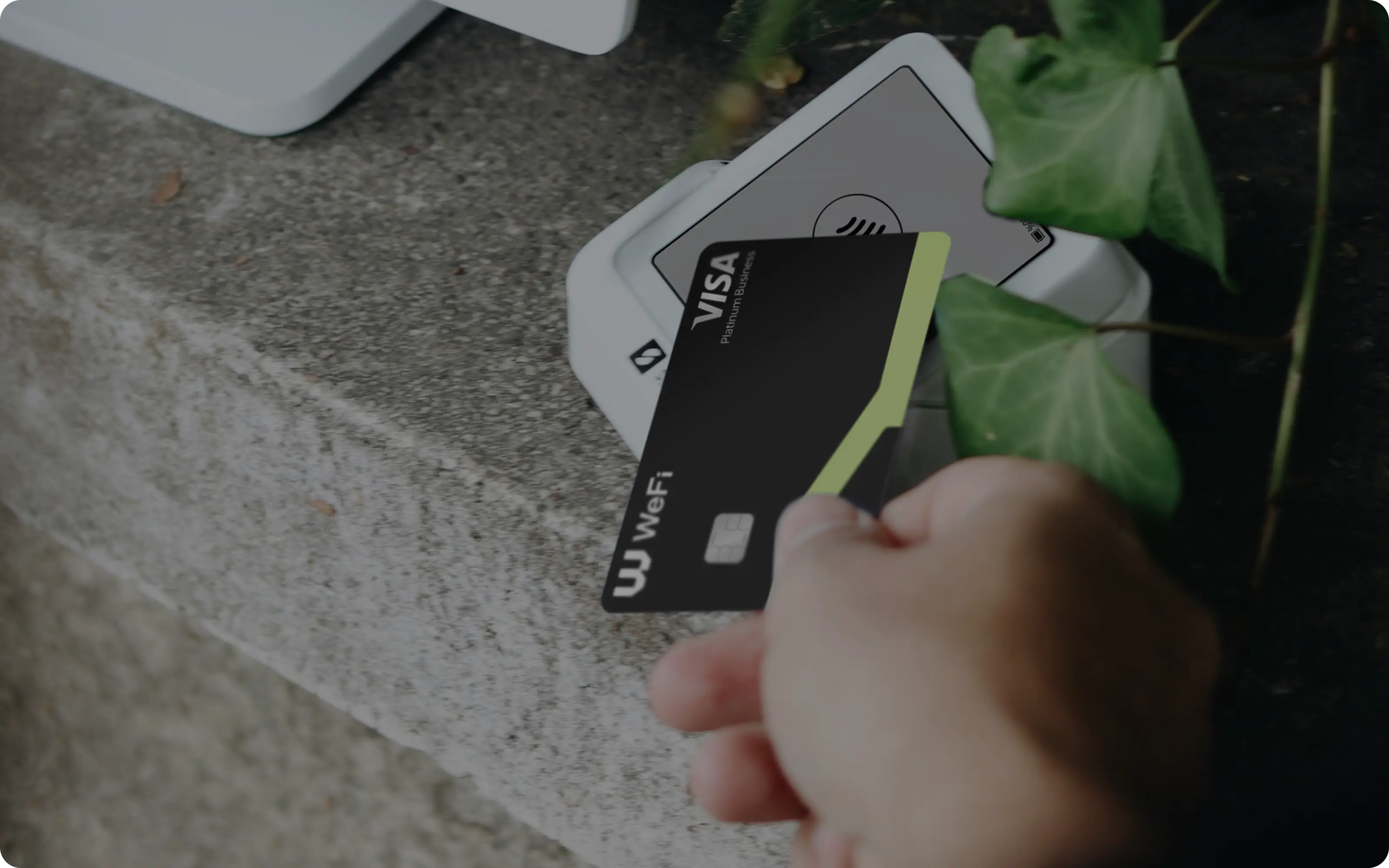 WeFi Plastic Card